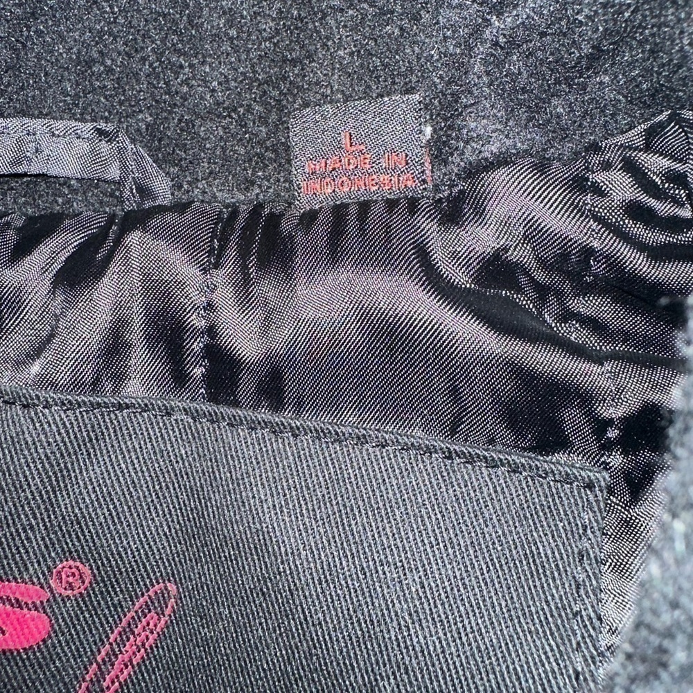 Levi's Men's button Up Black Wool Outdoors Hiking Winter Fashion Jacket Coat L - Picture 8 of 8